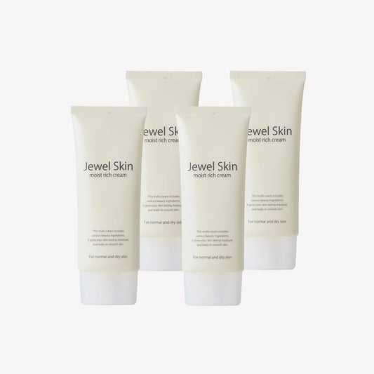 【25%OFF】ジュエルスキン 薬用(抗炎)モイストリッチクリーム 4本セット