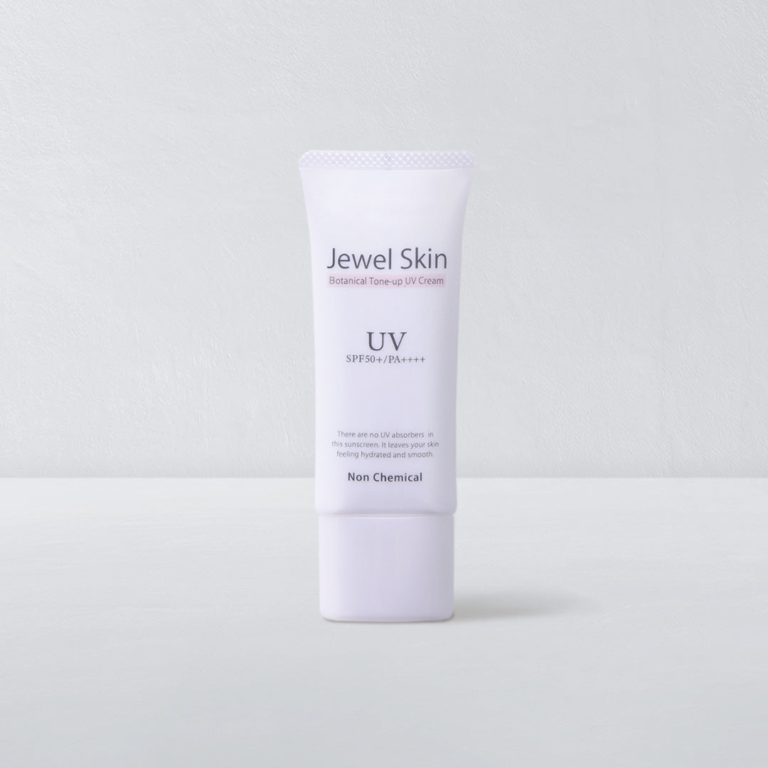 ジュエルスキン ボタニカル トーンアップUVクリーム(日焼け止め)【SPF50+/PA++++】 40g
