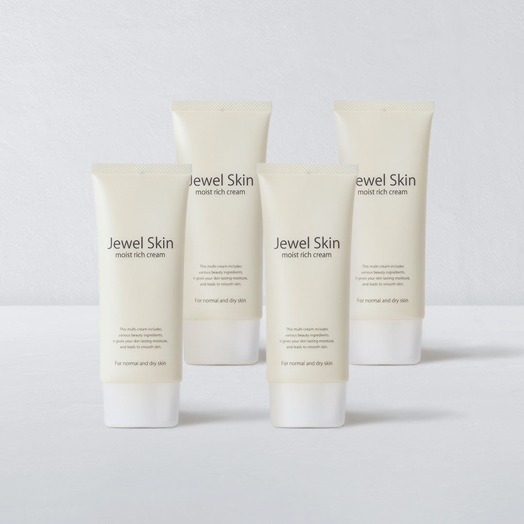 【25%OFF】ジュエルスキン 薬用(抗炎)モイストリッチクリーム 4本セット