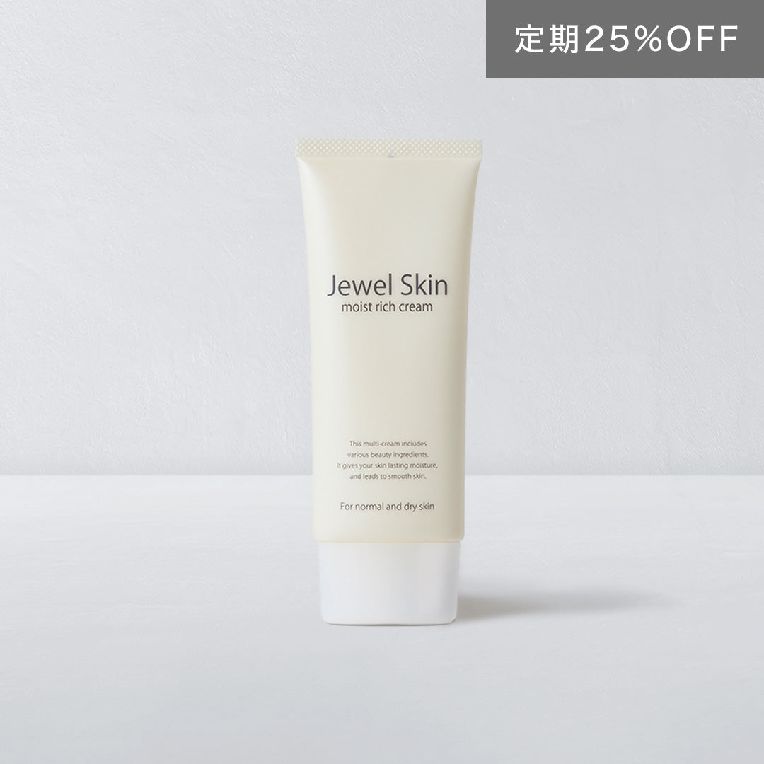 【定期お届け便25%OFF】ジュエルスキン 薬用モイストリッチクリーム 100g